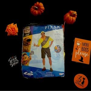 Halloween Costume Russel Adult Accessories Kit with Carl Fredricksen eye mask